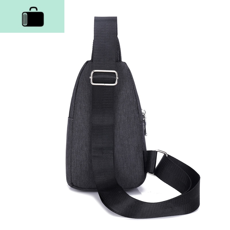 时尚男胸包运动轻便百搭小斜挎包韩版男士商务单肩背包小骑行潮包NEW LAKE男士斜挎包高清大图