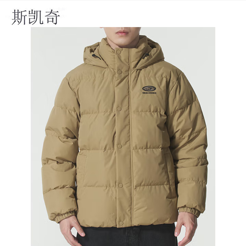斯凯奇 男女同款羽绒服P 423U036-01EWXXL 件高清大图