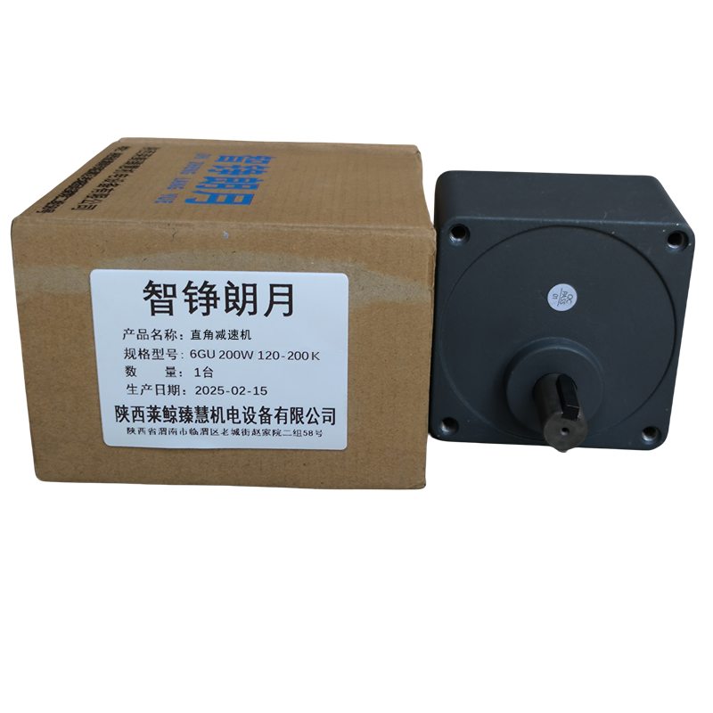智铮朗月 直角减速机 6GU 200W 120-200K 台高清大图