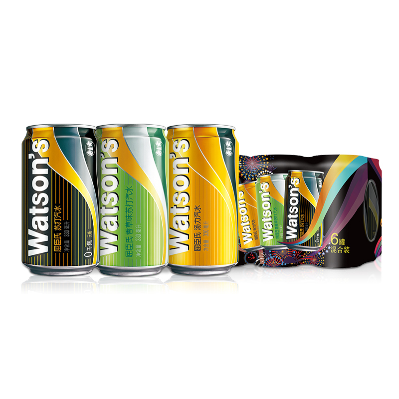 屈臣氏 (Watsons) 调酒系列6罐混合装330ml