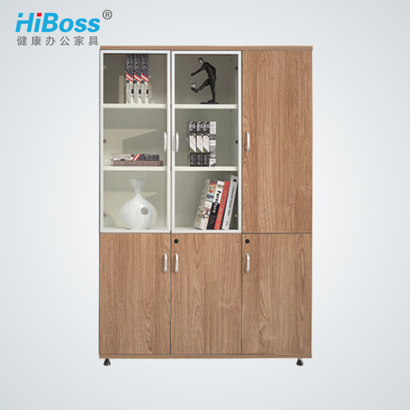 HiBoss办公家具组合文件柜木质储物柜办公室收纳柜资料柜茶水柜书柜