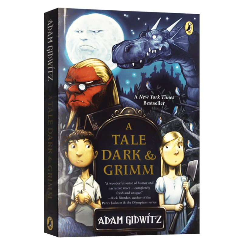 [醉染正版]格林黑暗童话 英文原版书 A Tale Dark and Grimm 韩塞尔和葛雷特的格林世界大冒险 儿童文高清大图