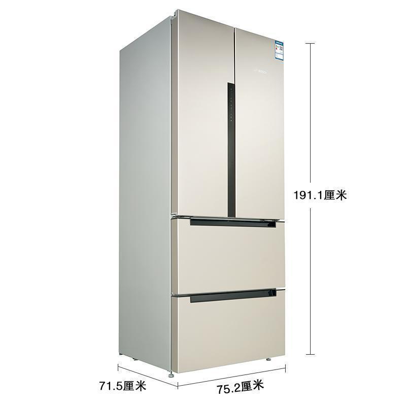 博世(BOSCH) KME48A68TI 484升 法式多门冰箱 家用四门电冰箱 混冷无霜 智能双变频 双循环不串味