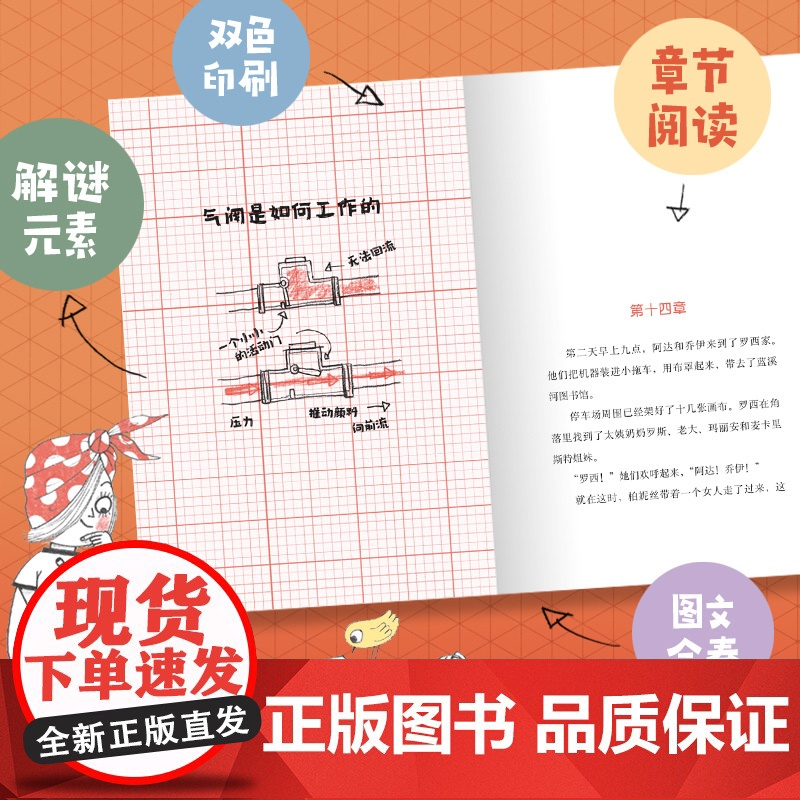 小发明家罗西 小问号大梦想科学探索故事 解谜冒险 自主阅读 激发科学梦想和兴趣 跨学科思考 解决问题高清大图
