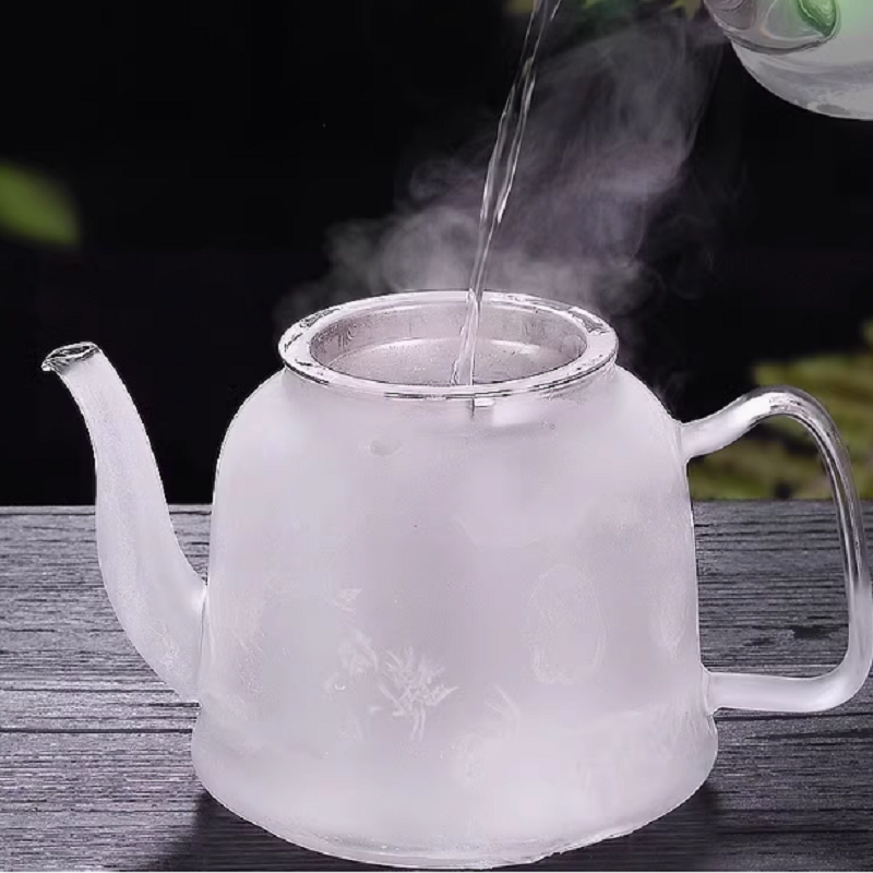 玻璃茶壶套装高清大图