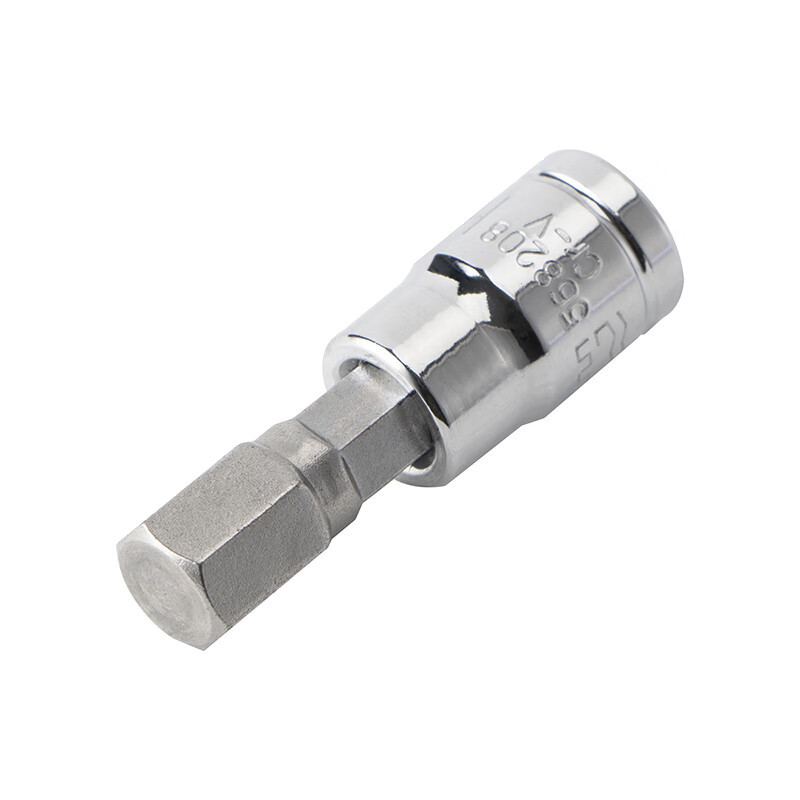 长城精工10mm六角旋具套筒中飞套筒头3/8螺丝批批头H8 578308高清大图