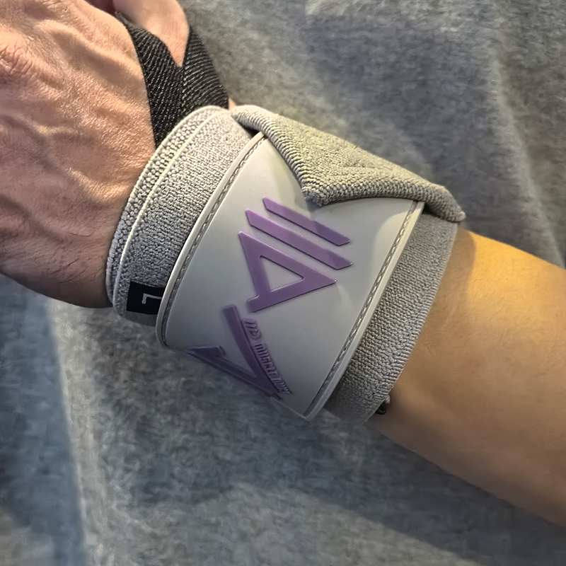 健身护腕弹力训练健身保护防扭 伤绷带运动助力带护腕男女进阶舒适加压系列/肌肉公爵4208高清大图