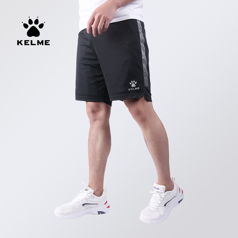 KELME/卡尔美旗舰店足球运动短裤男速干透气跑步健身训练五分裤子
