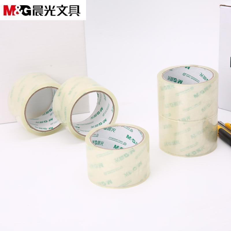 晨光 AJD97332 宽胶带 透明胶带 打包胶带 60mm*40y 5筒装