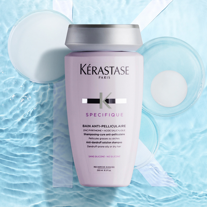 卡诗(KERASTASE)去屑净化洗发水250ml 止痒控油无硅油蓬松头皮清洁