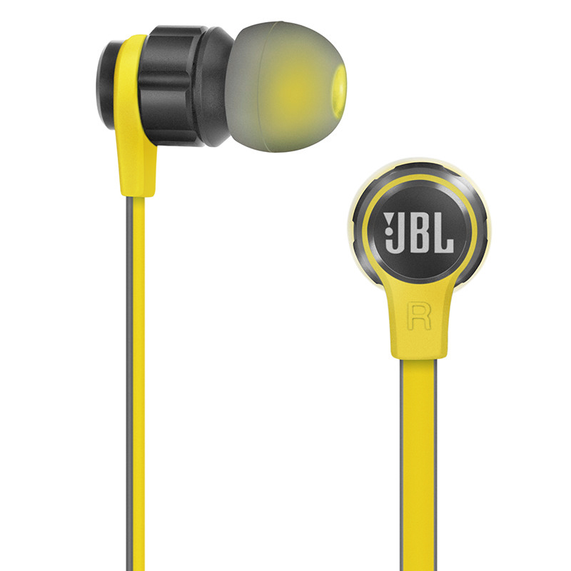 JBL T180A 立体声入耳式耳机 重低音耳麦线控立体声手机通用男女运动耳塞 灰
