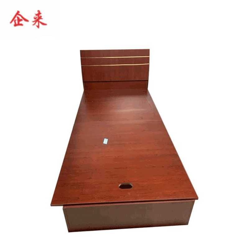 企来单人床板式床 1000*2000*400mm 张高清大图
