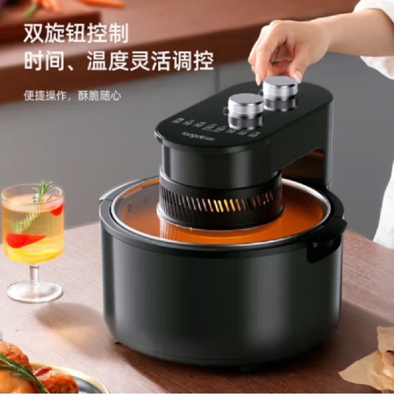 龙的 家用大容量可视空气炸锅 LD-KL5386 6L高清大图