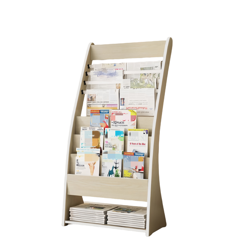 鑫龙都落地书报架高清大图