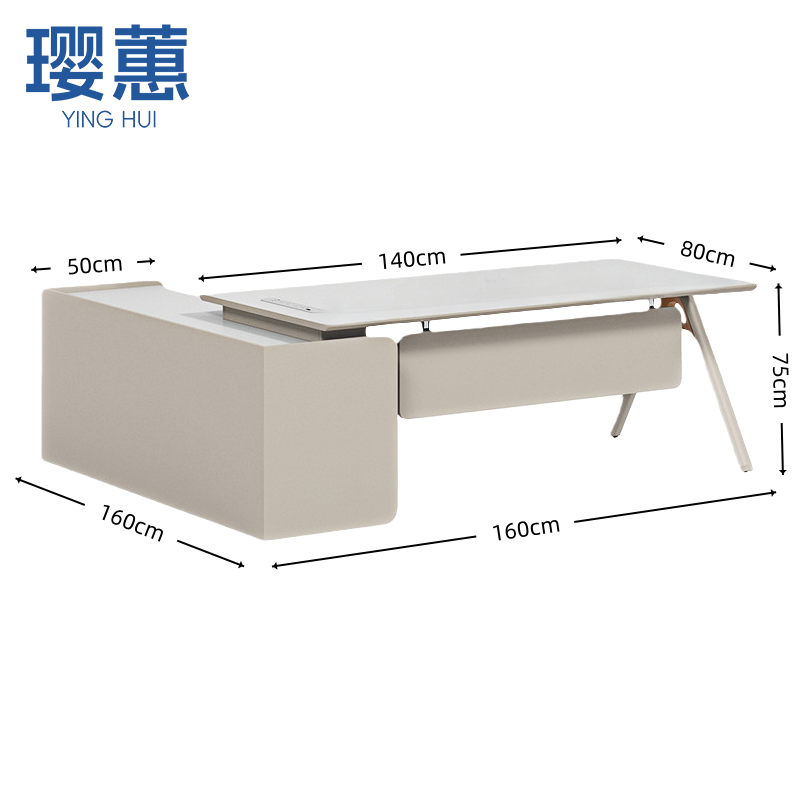 璎蕙 办公桌160cm张高清大图