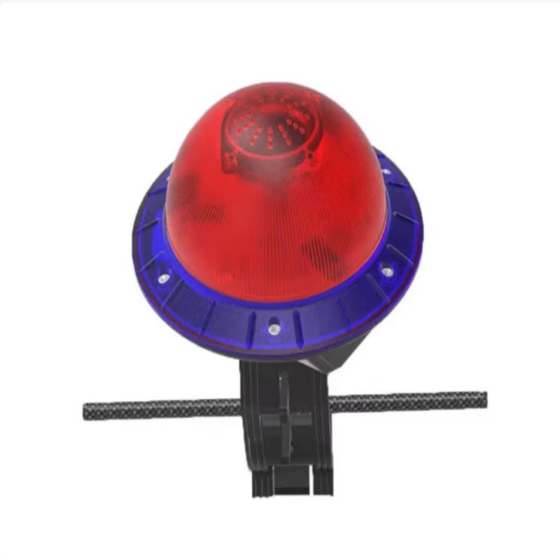 鼎鑫实业 DXSY-036 3.7V LED 太阳能警示灯 (计价单位:盏) 红色