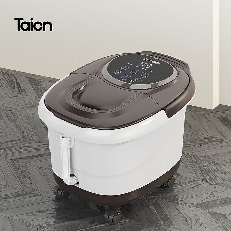 泰昌(Taicn) 泡脚桶按摩泡脚盆深桶洗脚盆足疗盆加热足疗按摩泡脚足浴盆 TC-C1106高清大图