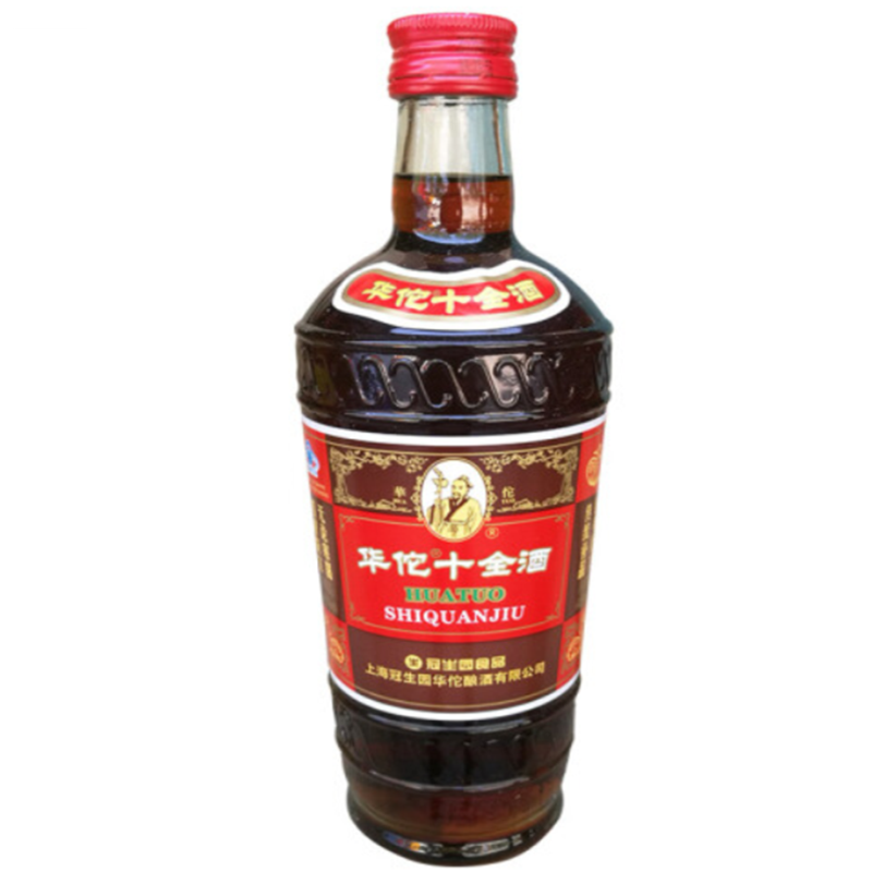 华佗十全酒 24.5度 445ml*12瓶 整箱装高清大图
