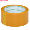 得力(deli)30238米黄色封箱胶带 6卷/筒 48mm*60y 大卷胶带胶条 快递打包胶带宽胶布