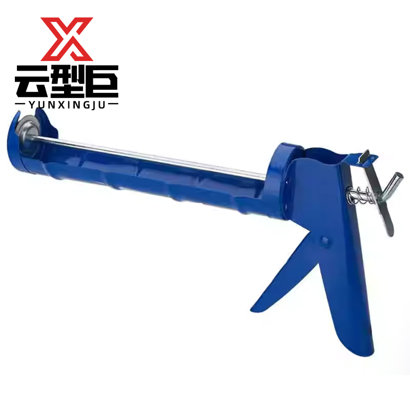 云型巨 玻璃胶枪 自动断胶结构胶枪美缝密封工具 通用 单位:把高清大图