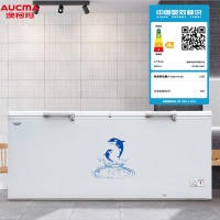 柯玛(Aucma) BC/BD-606H 606升 商用卧式冰柜 单温 冷藏冷冻切换 大冷冻力 顶开门 大冷柜