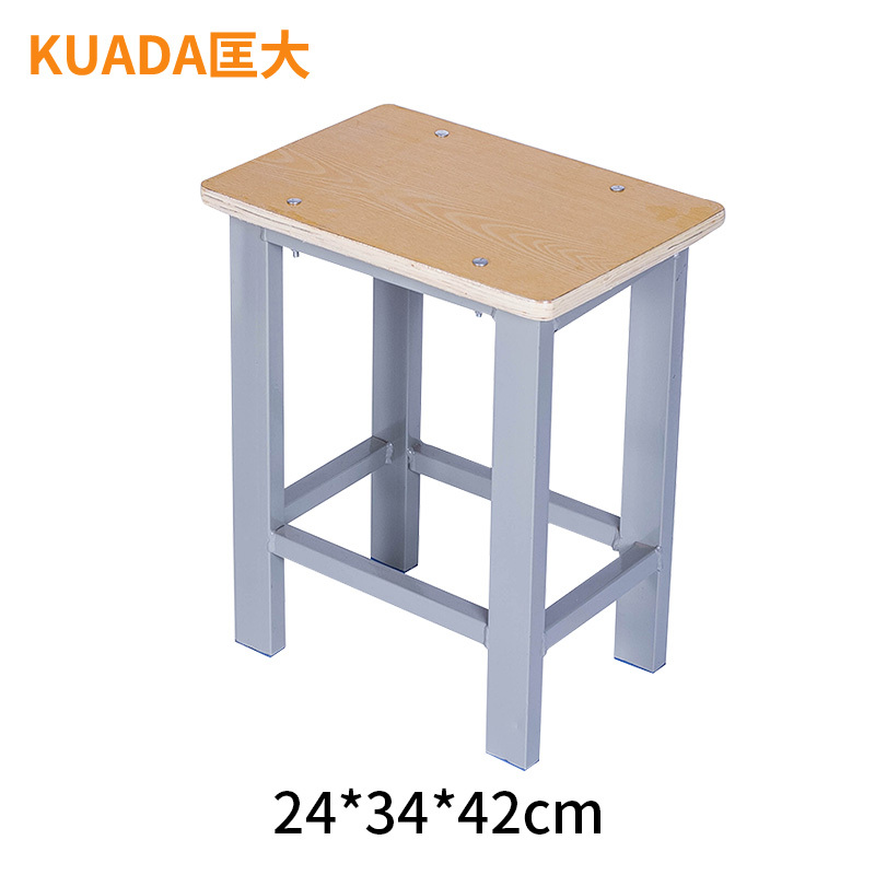 匡大 简约时尚创意烤漆方板凳成人凳KD-D012