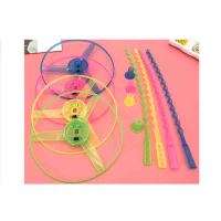 KID’S HOME TOYS 23386发光竹蜻蜓飞天仙子手推竹蜻蜓闪光飞碟飞盘竹蜻蜓经典玩具