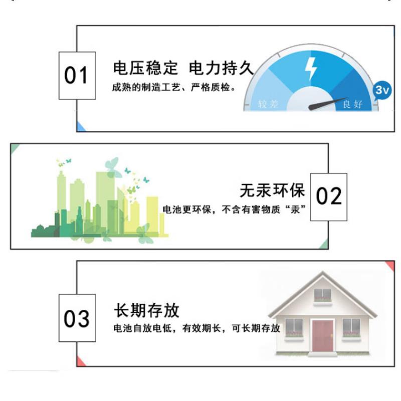 松下纽扣电池CR1616 2粒高清大图