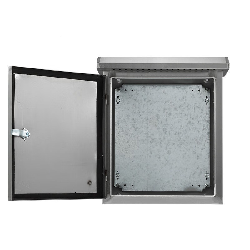 XMSJ 不锈钢配电箱设备箱室外弱电防水盒户外交换机防水箱接线盒300*250*160高清大图