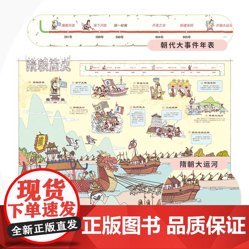 [正版] 中国历史地图 洋洋兔 编绘 北京理工大学出版社高清大图