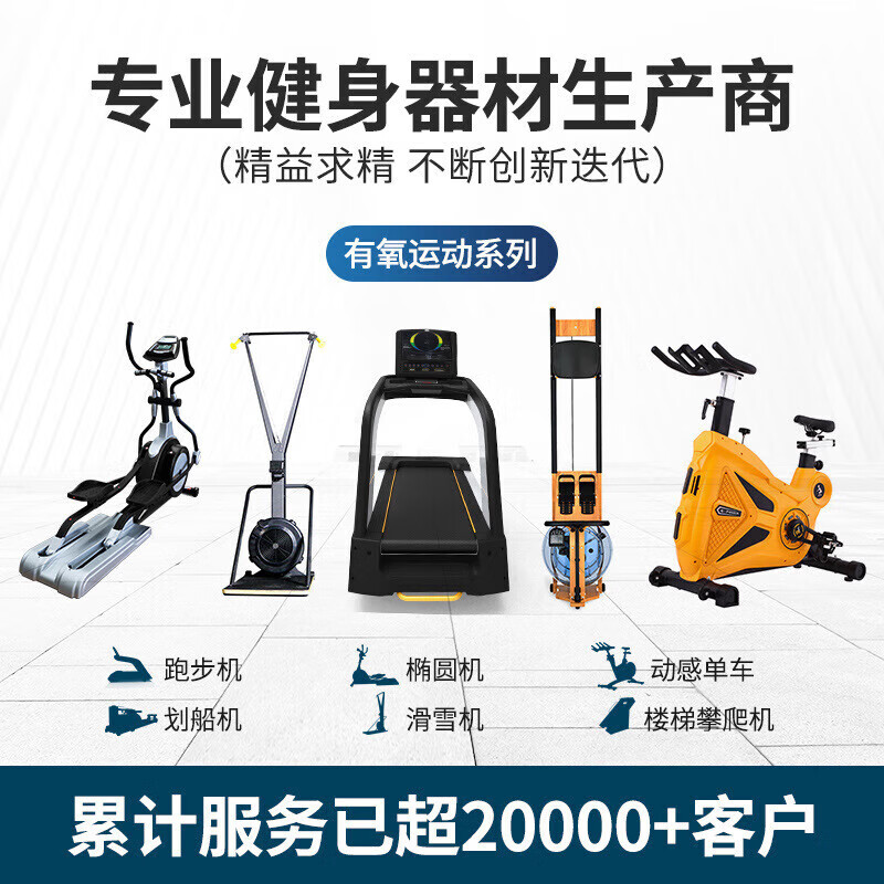 亿迈椭圆机家用椭圆仪太空漫步踏步机商用健身器材 EM9700高清大图