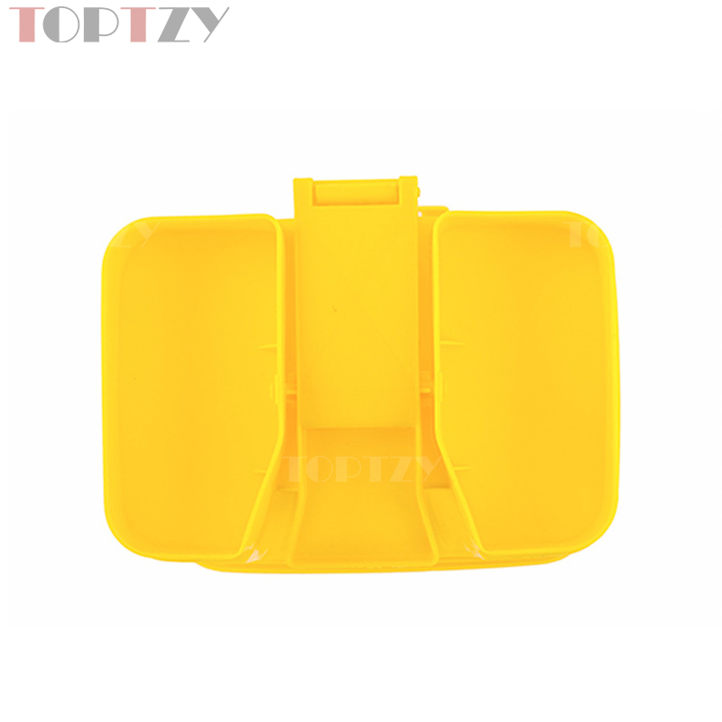 toptzy TZ4060423 医疗垃圾桶脚踏式垃圾箱黄色带盖废物回收箱 100升带轮款高清大图