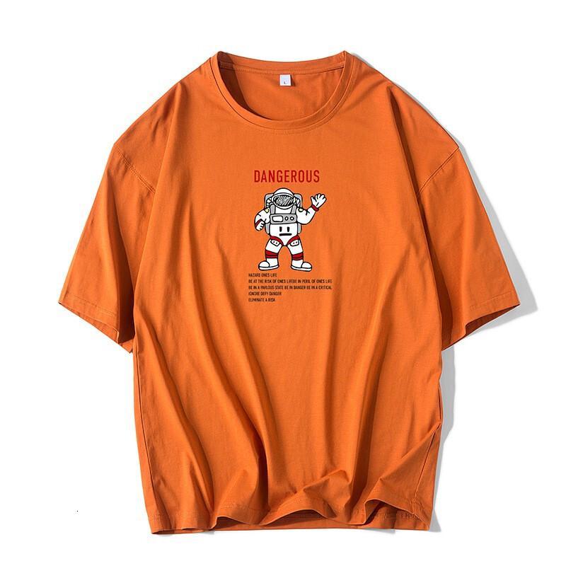 梵克公牛夏季短袖t恤男士小清新宽松打底衫牌卡通上衣服流体恤t