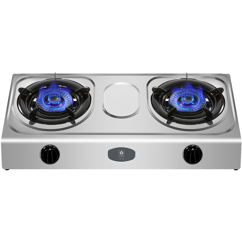 樱花sakura燃气灶不锈钢台上灶二级能效节能50kw大火力灶具台式双眼灶