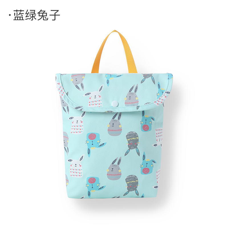 婴儿尿不湿收纳袋外出用品便携式尿片袋尿布包宝宝衣服纸尿裤袋子收纳袋 三维工匠高清大图