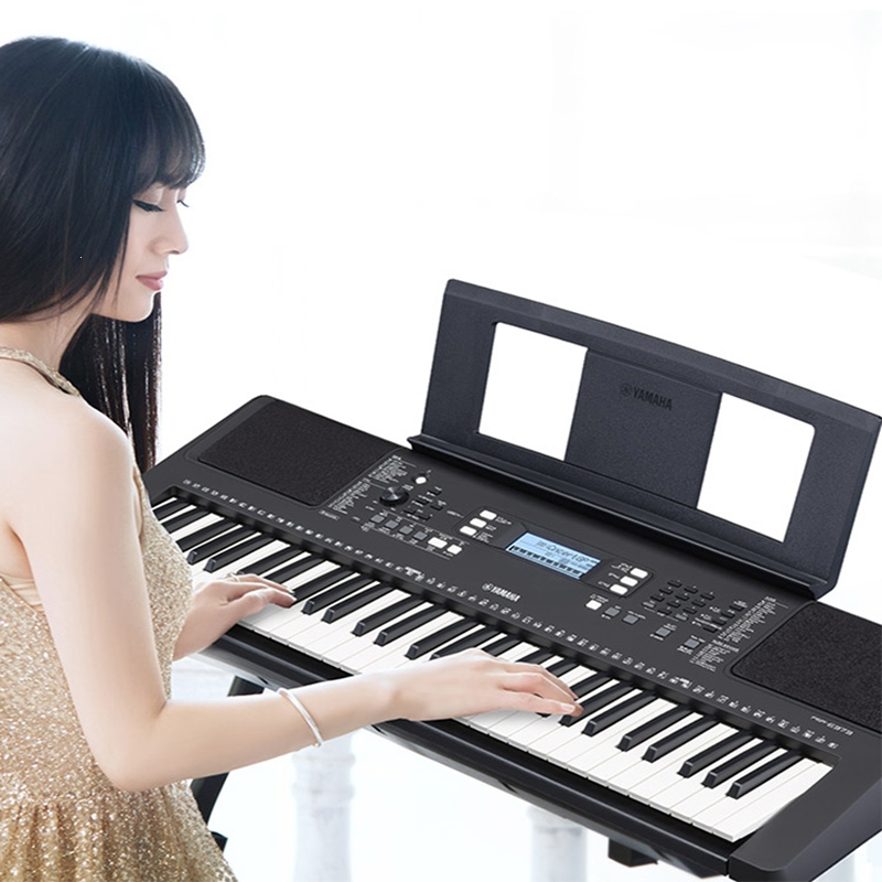 雅马哈yamaha电子琴psre373初学者入门61键力度成年儿童家用专业e363
