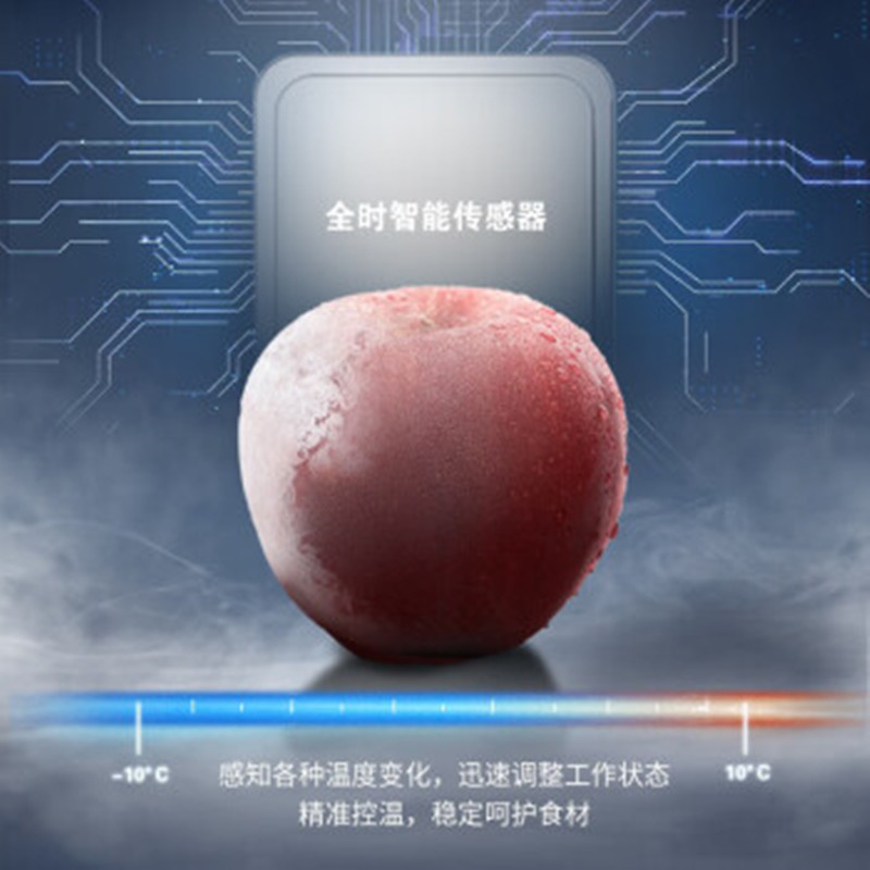 西门子(SIEMENS)GS36NAX33C 242升单门变频大容量冷冻冰箱家用 纤巧身材灵敏控温 精细分储 旋转制冰盒高清大图