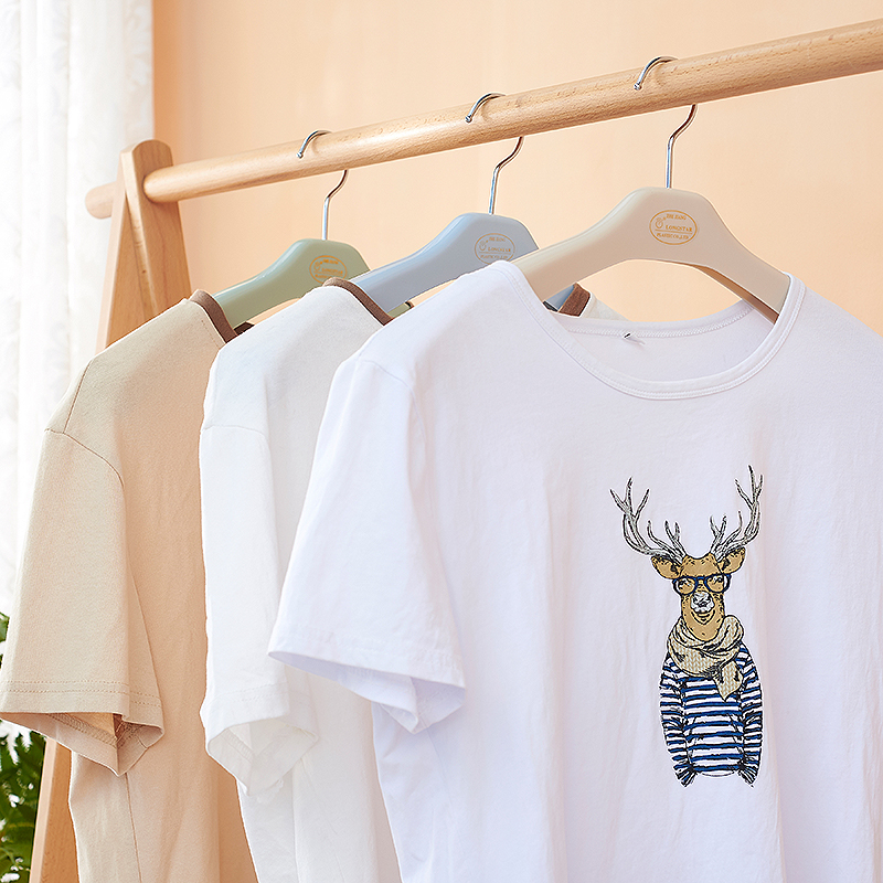 汐岩防滑挂衣架西装衣架宽肩无痕卧室衣挂室内西服衣服挂家用高清大图