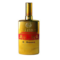 永丰牌 北京二锅头国际版 大师酿金瓶 清香型白酒 45.8度 500ml 9瓶/箱