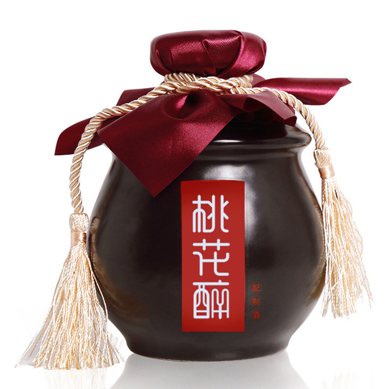 泸州老窖 桃花醉仙侠版 22度 500ml*6瓶 整箱 配制酒
