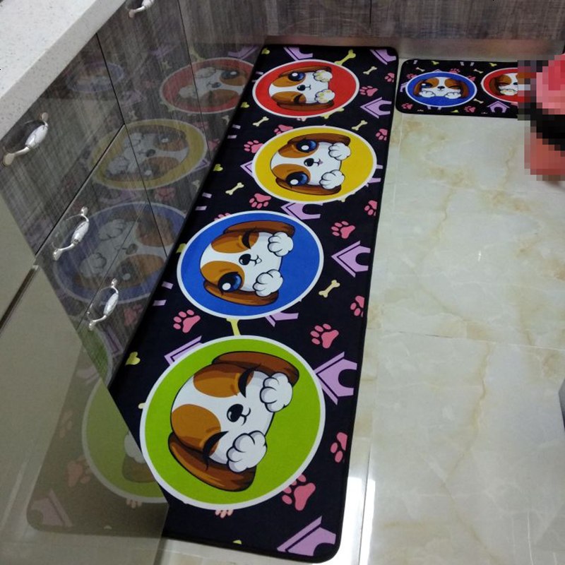 厨房地毯满铺长条吸水防油可机洗防滑垫家用飘窗卧室床边地垫耐脏