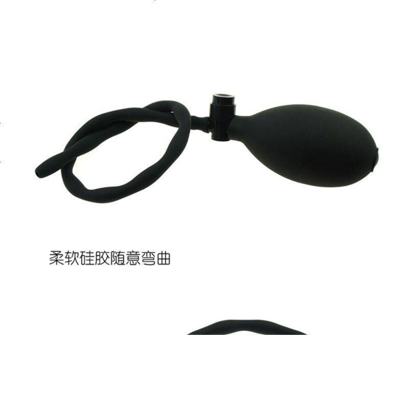 男用充气式硅胶尿道堵马眼刺激插棒导尿同志gay用品sm阴茎锻炼器
