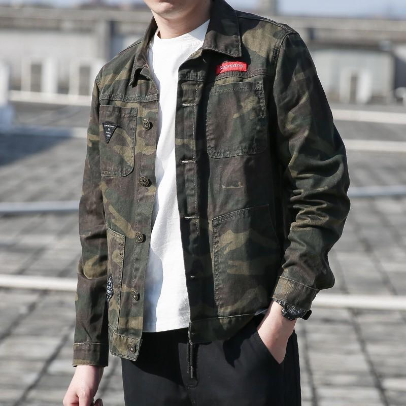 男士外秋2018款薄款休闲韩版潮流修身帅气仔男克