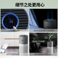 飞利浦(Philips)空气净化器AC3033 家用除甲醛除雾除过敏原除细菌 智能APP控制 数字显示