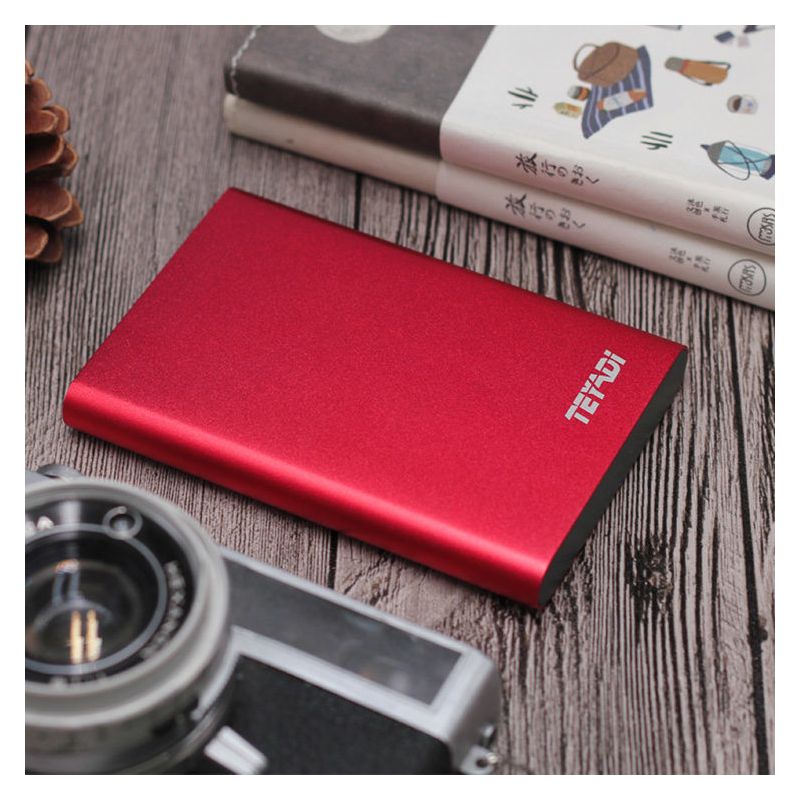 移动硬盘买一送六 速薄2.5寸 2.0/3.0 1tb 500g 160g 80g 40g|红色 3.