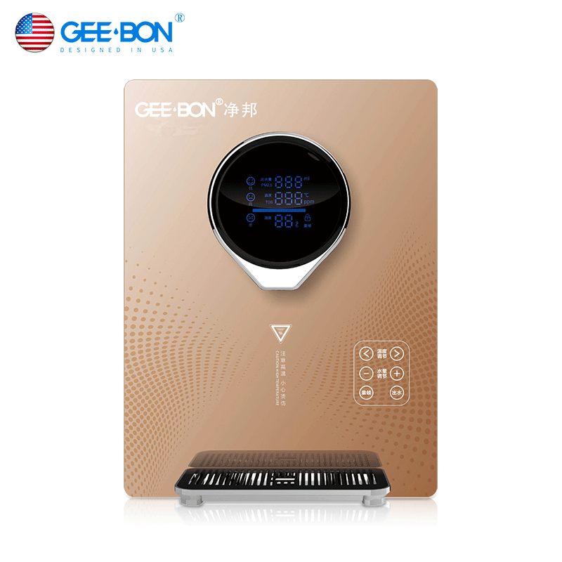 美国净邦 (GEE·BON) 速热管线机GB-GXJ-12壁挂式台式饮水机 3秒即热 无千滚水 新升级5挡调温