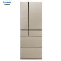 松下(Panasonic)NR-F603HX 595升 日本制造 进口品 搭载松下nanoeX健康科技 Ag+银离子