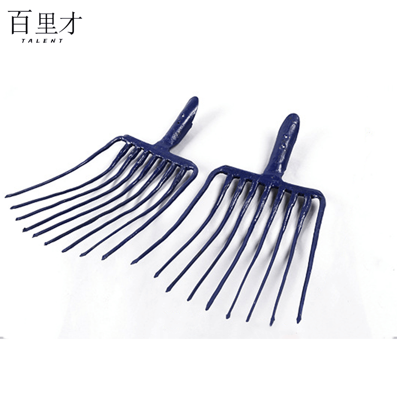 百里才 钢叉九齿叉 把图片