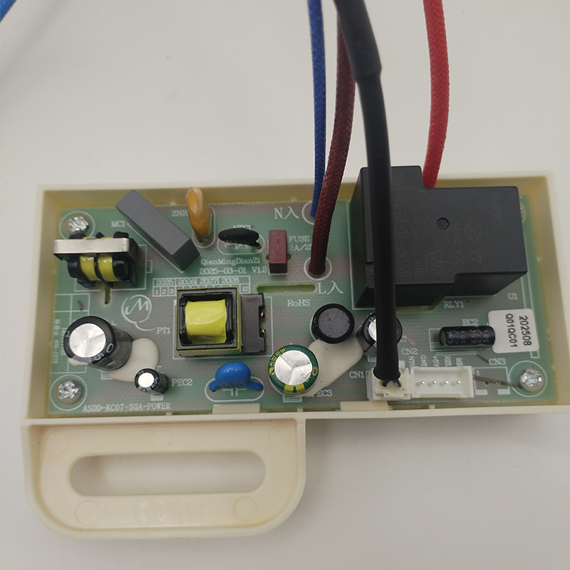 帮客材配法迪欧电热水器F60-C30HDY1电路板 主板 电源板(带温度传感探头)高清大图