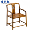 豫龙都餐椅子实木把